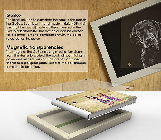 Go Book  GoBox Magnetic transparency