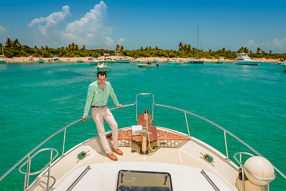 Olga & Javier 20th wedding anniversary-En altamar- Cayo Icacos-Fajardo-43