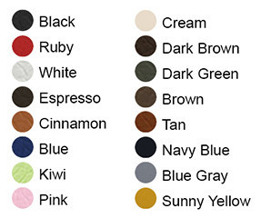 Color swatches 2018